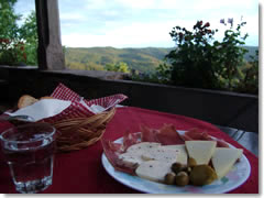 Dinner with a view at Humska Konoba.