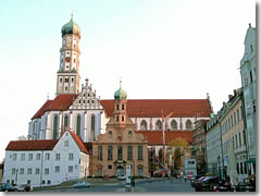 The purposefully paired churches of St. Ulrich and St. Afra