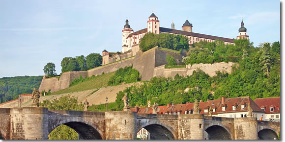 Festung marienburg fortress in Wurzburg