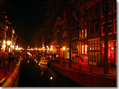 De Wallen, the Red Light District of Amsterdam
