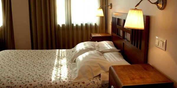 A room at the Hotel La Ciudadela, Barcelona