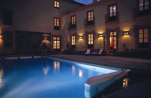 The pool at the Hotel Alcazar de la Reina, Carmona
