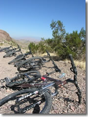 Mountain Biking in Bootleg Canyon, 40 miles southeast of Las Vegas