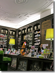 A farmacia in Bologna, Italy