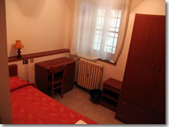 A room at the monastery Santuario de la Verna, Italy