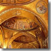 The mosaics in the Basilica San Marco in Venice