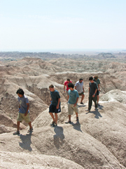 Hiking Badlands National Park in South Dakota