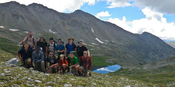 Atop the Continental Divie in Colorado.
