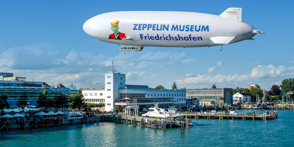 The Zeppelin Museum of Friedrichshafen in Baden-Württemburg