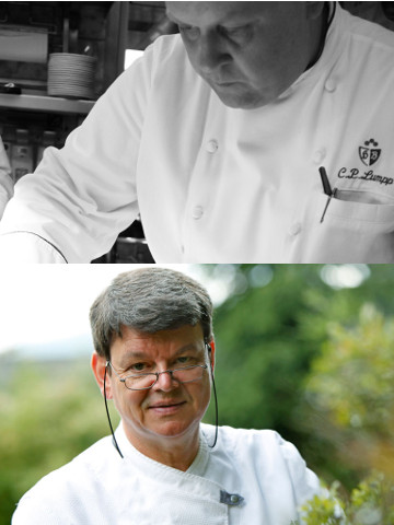 Chefs Claus-Peter Lumpp (above) and Harald Wohlfahrt (below) have put Baiersbronn on the culinary map with six Michelin stars between them