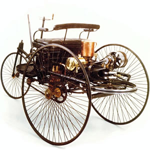 The world's first car at Munich's Deutschesmuseum