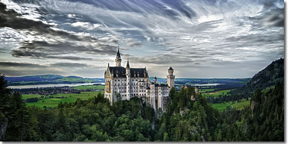 Schloss Neuschwanstein, Schwangau, Bayerisches, Germany