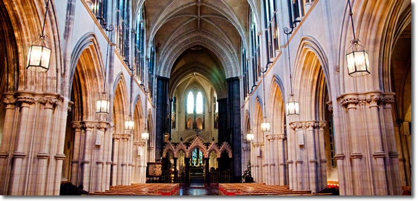 Christchurch Cathedral nave, Dublin