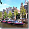 Canal boat, Amsterdam