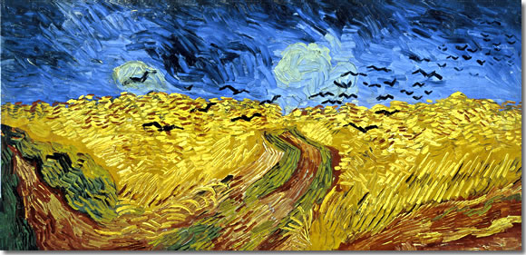 Vincent van Gogh, Wheatfield with Crows (1890), Van Gogh Museum, Amsterdam