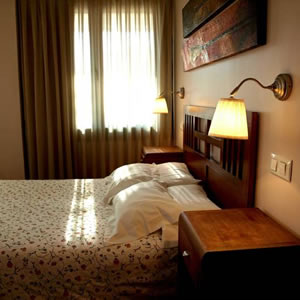 A room at the Hotel Ciudadela, Barcelona