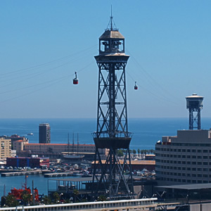 Aeri del Port cable car, Barcelona