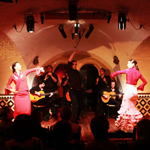 A flamenco show