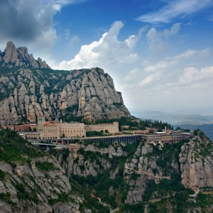The monastery of Montserrat
