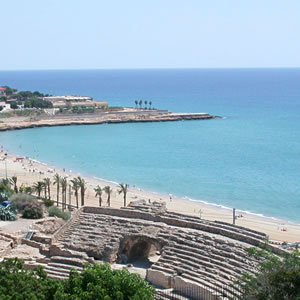 The Roman amphitheater at Tarragona