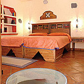 A room at the Hotel Amanhavis, Marbella