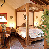 A room at the Hotel Amanhavis, Marbella
