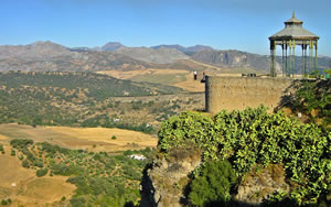 The view from the Hotel San Gabriel, Ronda