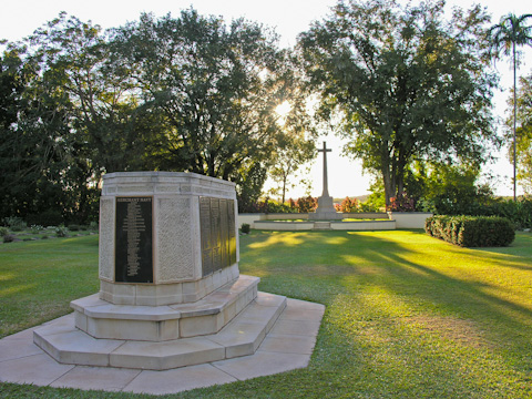 The Memorial War Cemetery in Adelaide River, Australia