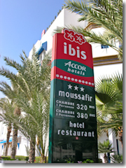 A Hotel Ibis in Agadir, Morocco