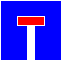 European road sign for dead end