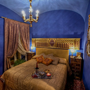 A room at the Hotel Campo de' Fiori in Rome