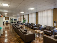 A lounge at the LSE Carr-Saunders Hall dorm