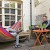 The tiny courtyard at the Astor Museum Inn hostel of London, Astor Museum Inn, London (Photo courtesy of the hostel)