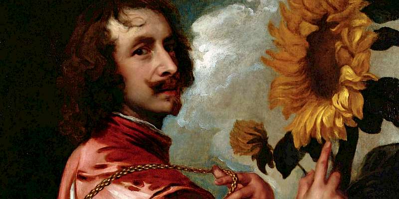 Self Portrait by Anthony Van Dyck (after 1633) in a private collection, Anton Van Dyck, General (Photo courtesy of Sotheby
